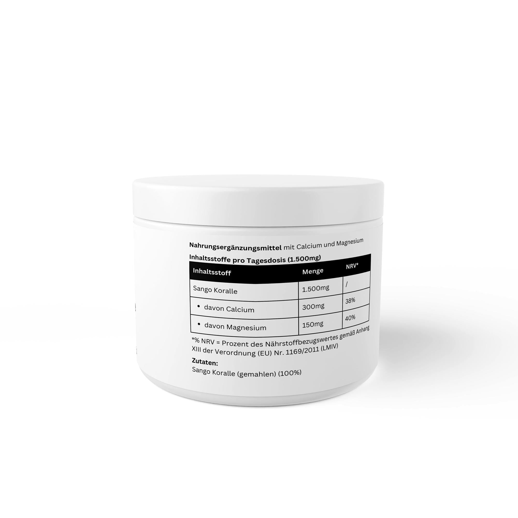 Sango Meeres Koralle Pulver – 250g – Natürlicher Mineralstoff für Vitalität und Energie | Mental - High – Nahrungsergänzung von Mental - High | Mental - High